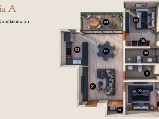 #196 - Departamentos para Venta en Telchac Puerto - YN - 2